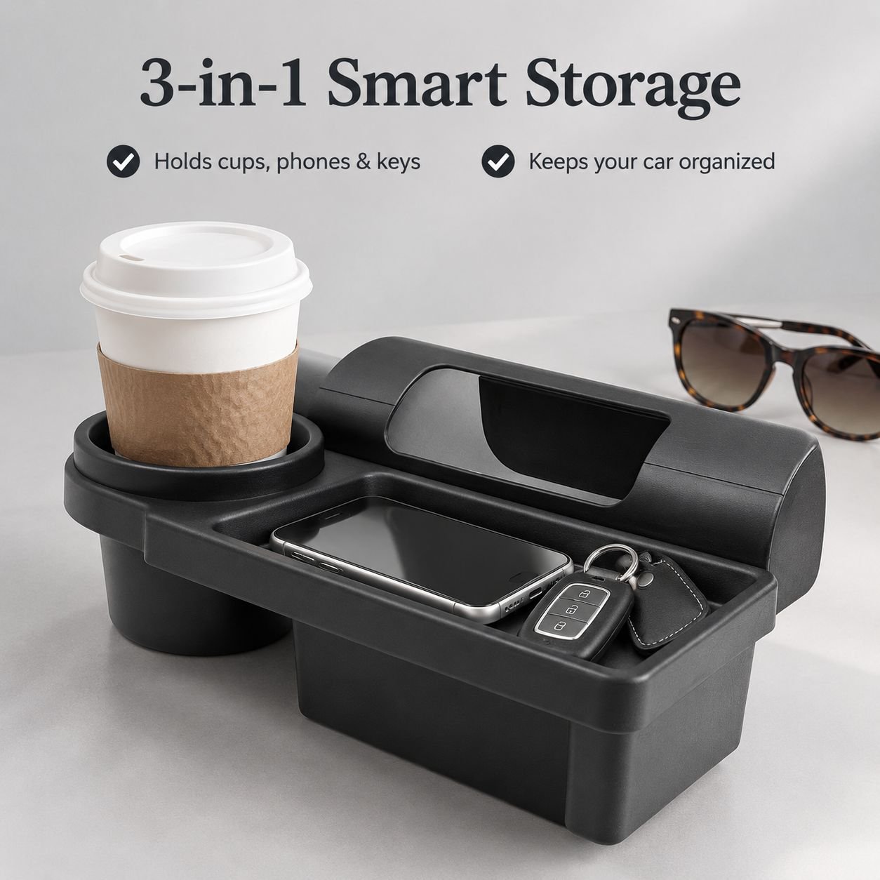 Car Phone Holder, Cup Holder, Door Frame Storage Rack, Car Accessories, Cross-Border Hot-Selling Car
