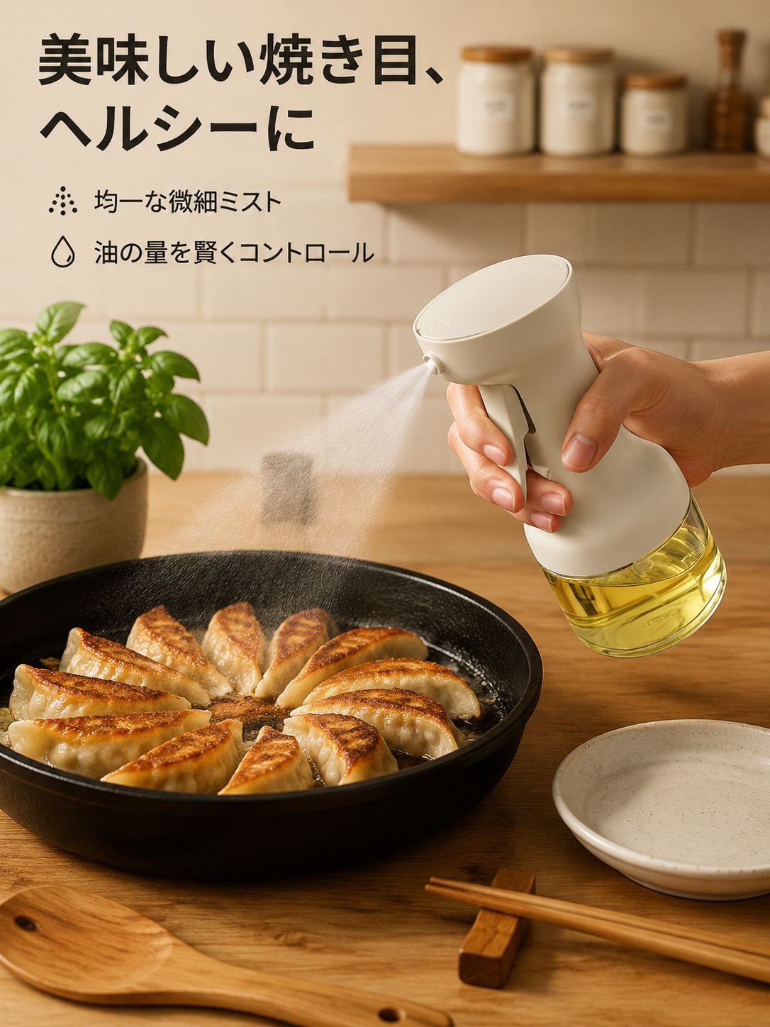 漏れ防止ミストスプレー