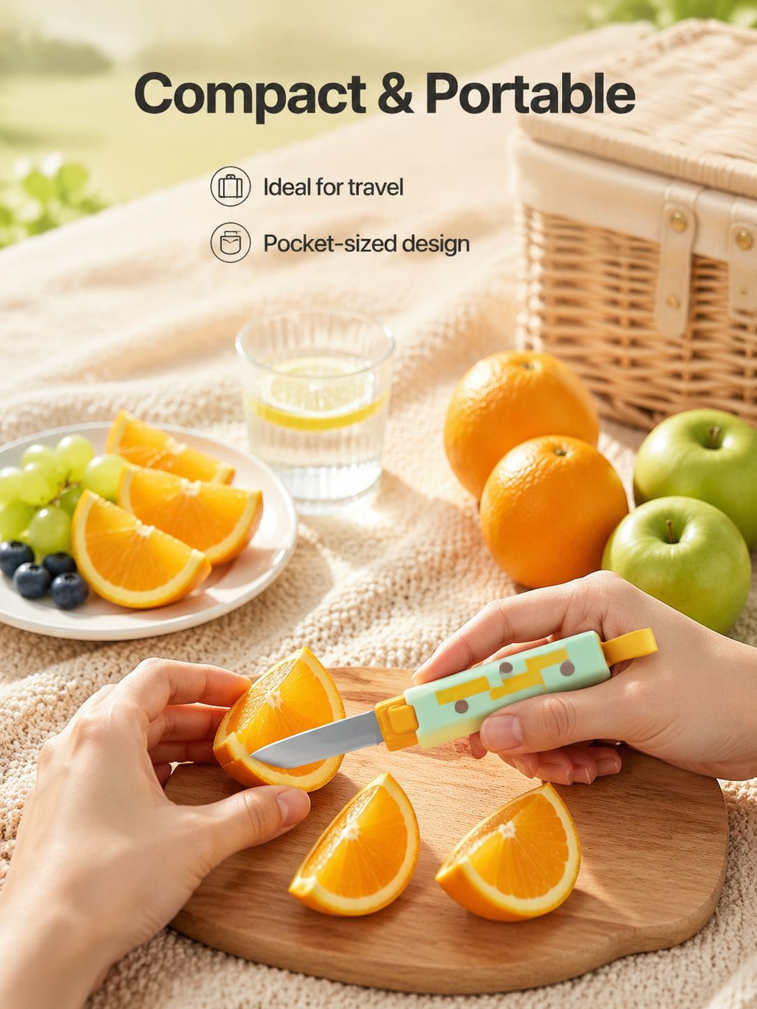 2-in-1 Portable Fruit Peeler