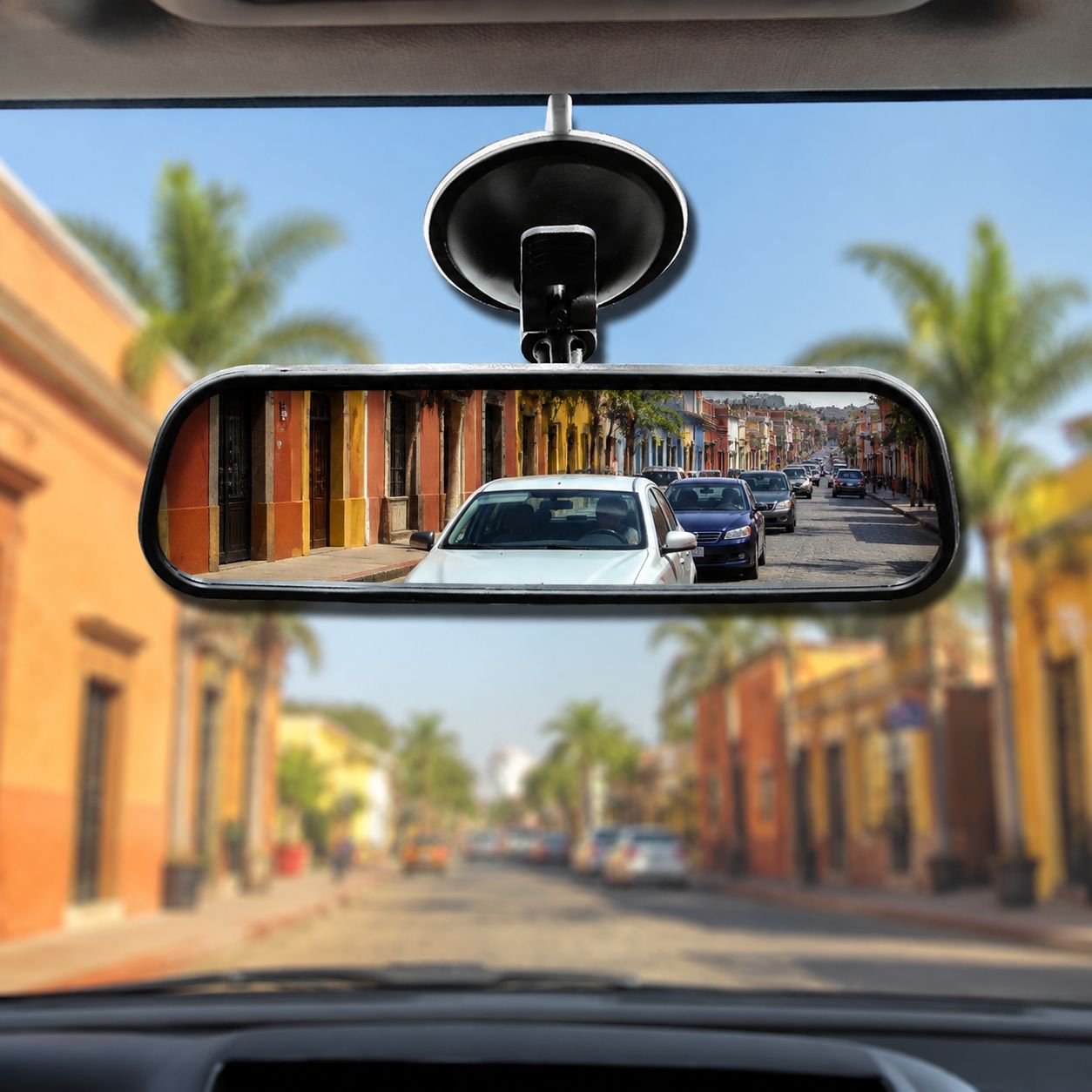 Espejo retrovisor para triciclo eléctrico