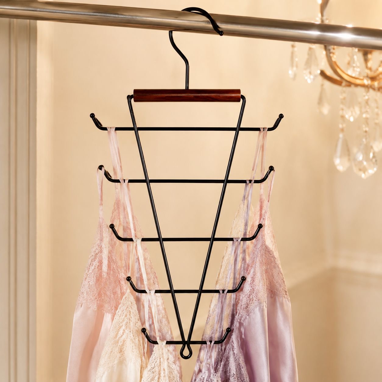 Organizador de ropa moderno JMY en forma de V