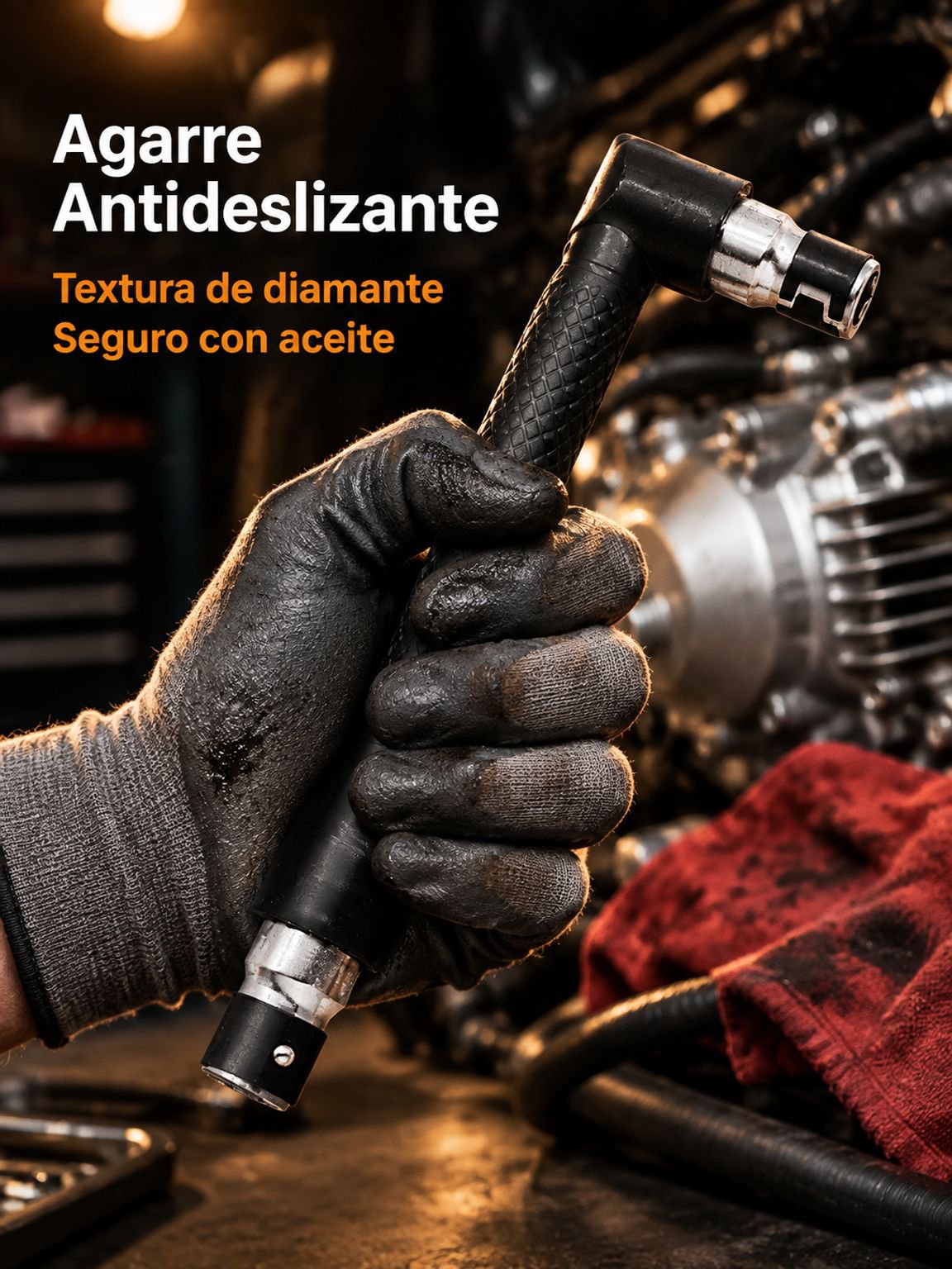 Destornillador doble cabeza mini con llave