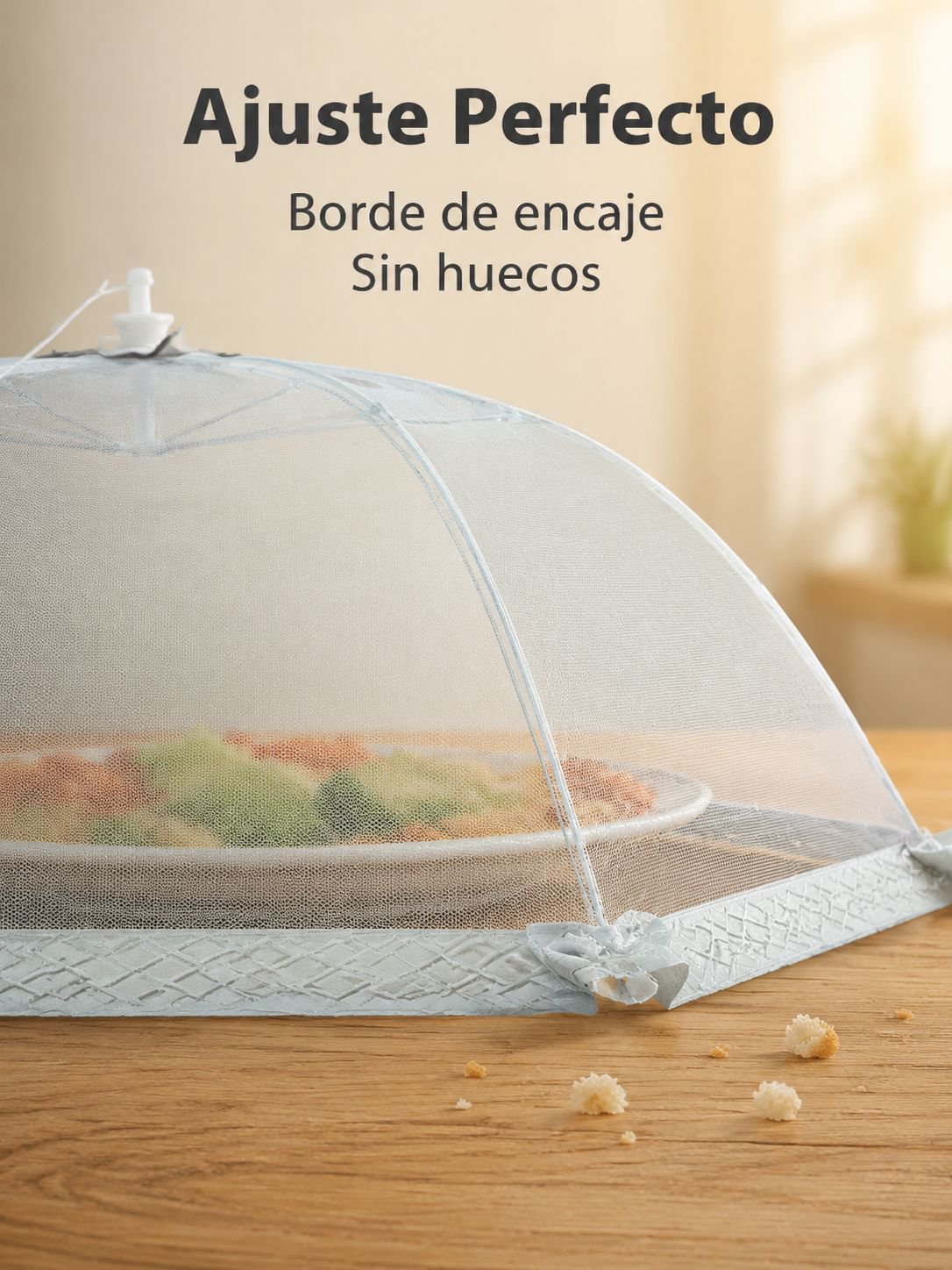 Funda antipolvo para alimentos domésticos