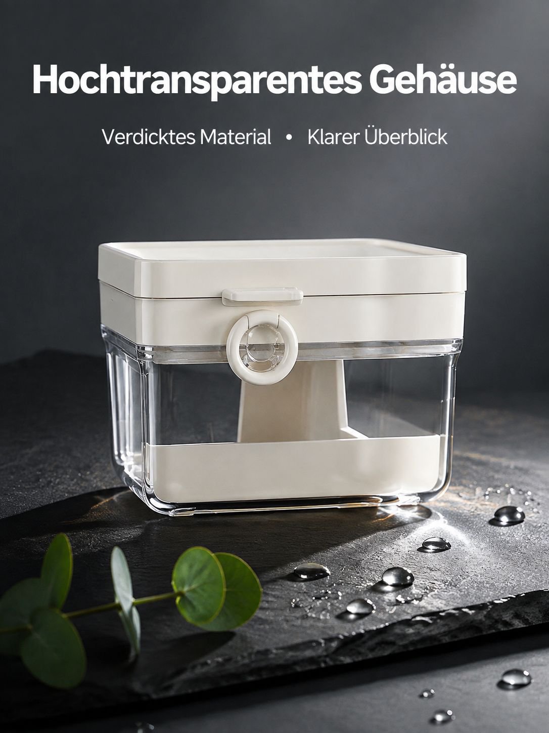 Innovative Zahnschienenbox mit auslaufsicherem Design