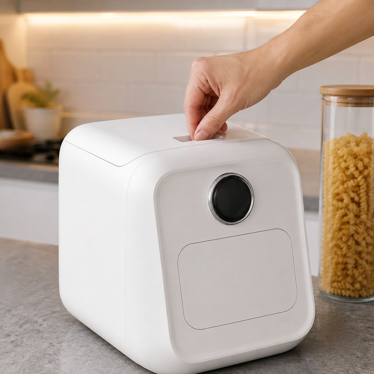 Recipiente hermético de arroz con capacidad de 10kg