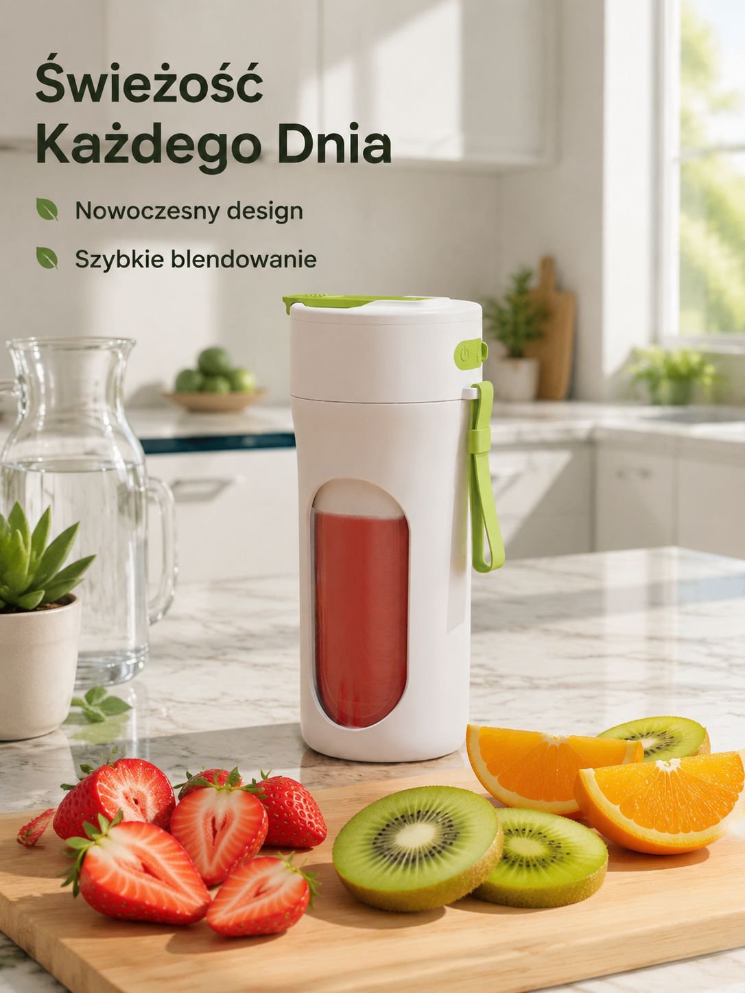 Przenośny kubek na sok Nóż ze stali z 12 liśćmi, domowa wyciskarka do soku, mała, wielofunkcyjna, el