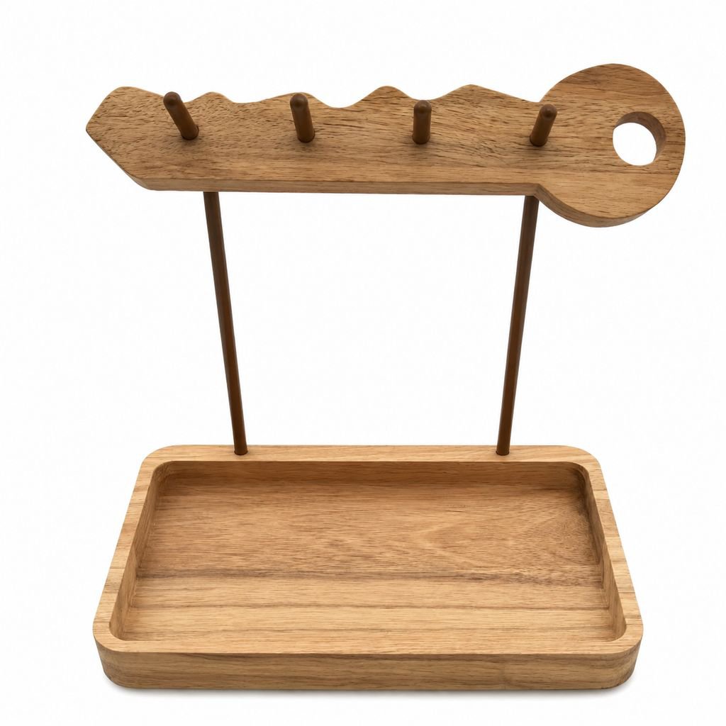 Door Key Storage Ornament Shelf
