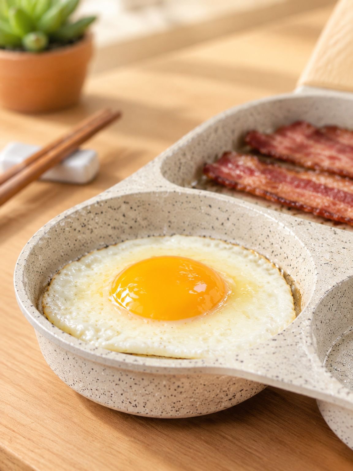 パンケーキを焼くのに最適な3イン1調理ツール