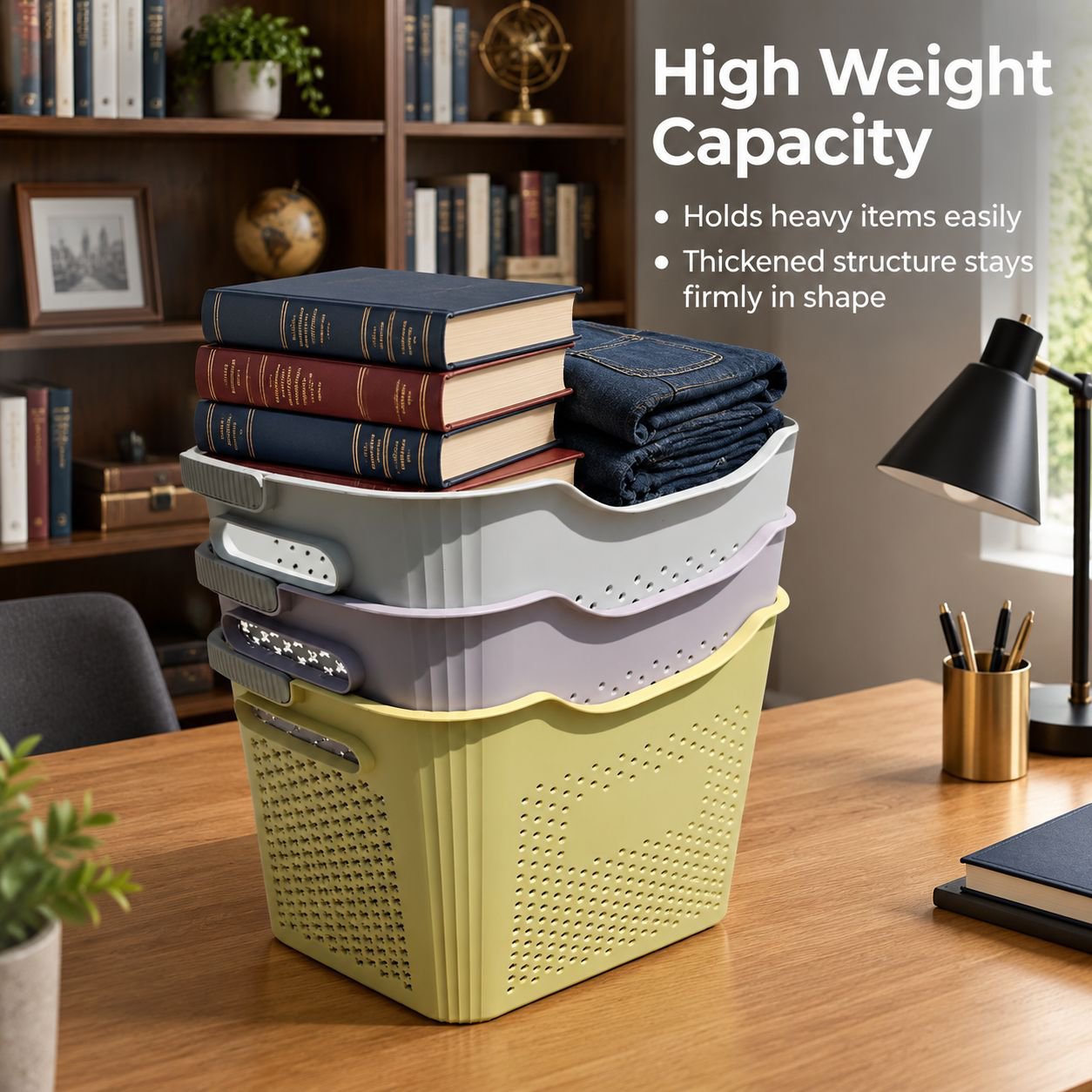 Multi-functional Storage Basket Organizer
