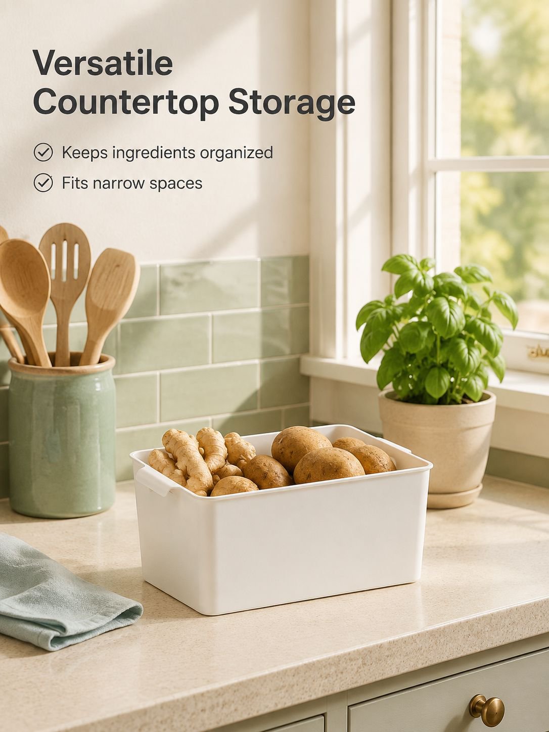 Rectangular Desktop Storage Box