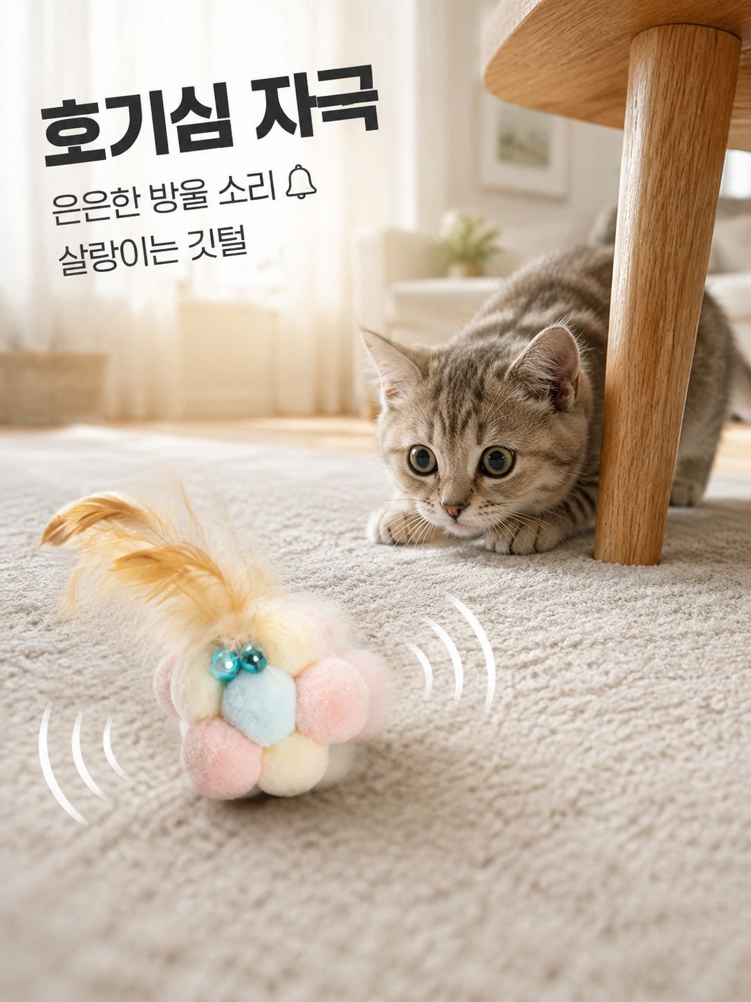 아기 고양이 이갈이 장난감