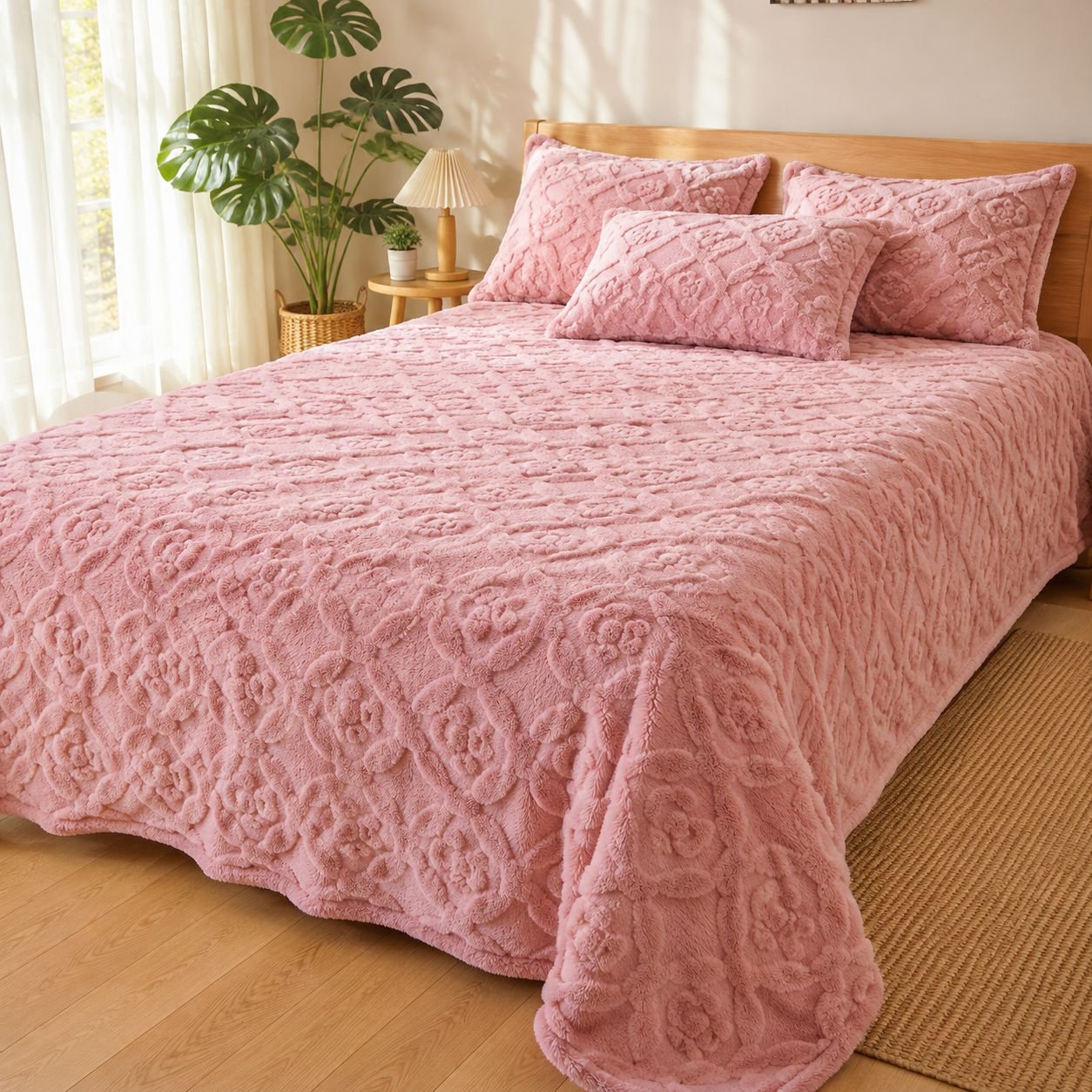 Soft Thickened Coral Flannel Cover Blanket