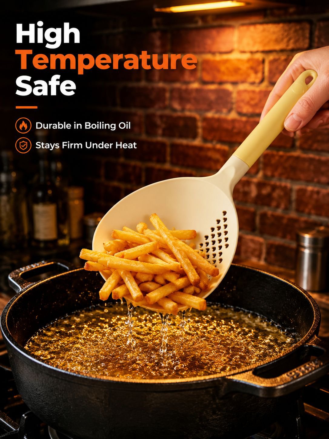 Kitchen High Heat Resistant Filter Sieve