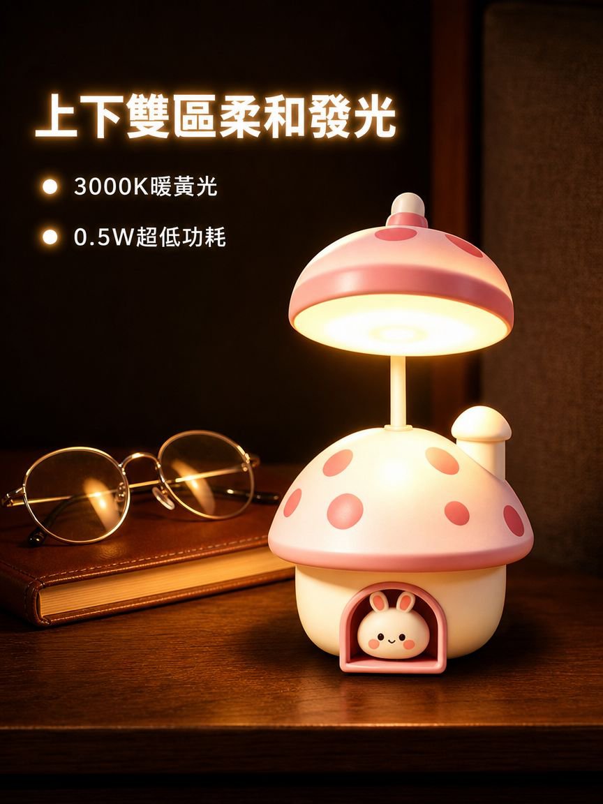 桌面小夜燈