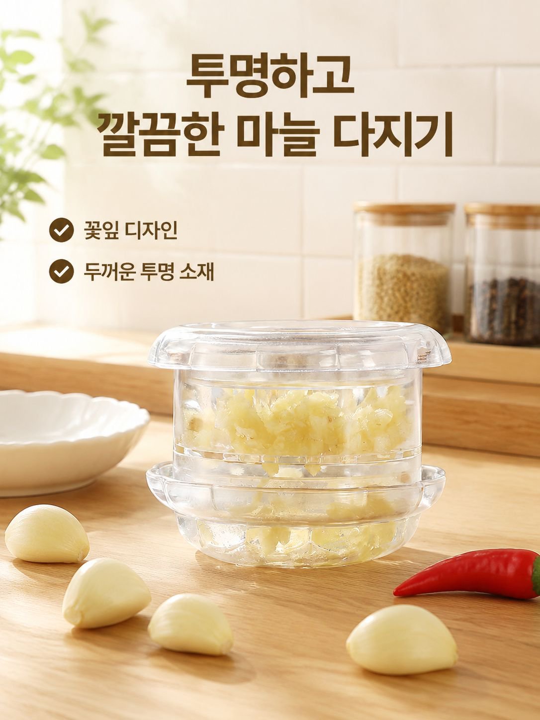 수동식 마늘 껍질 제거기