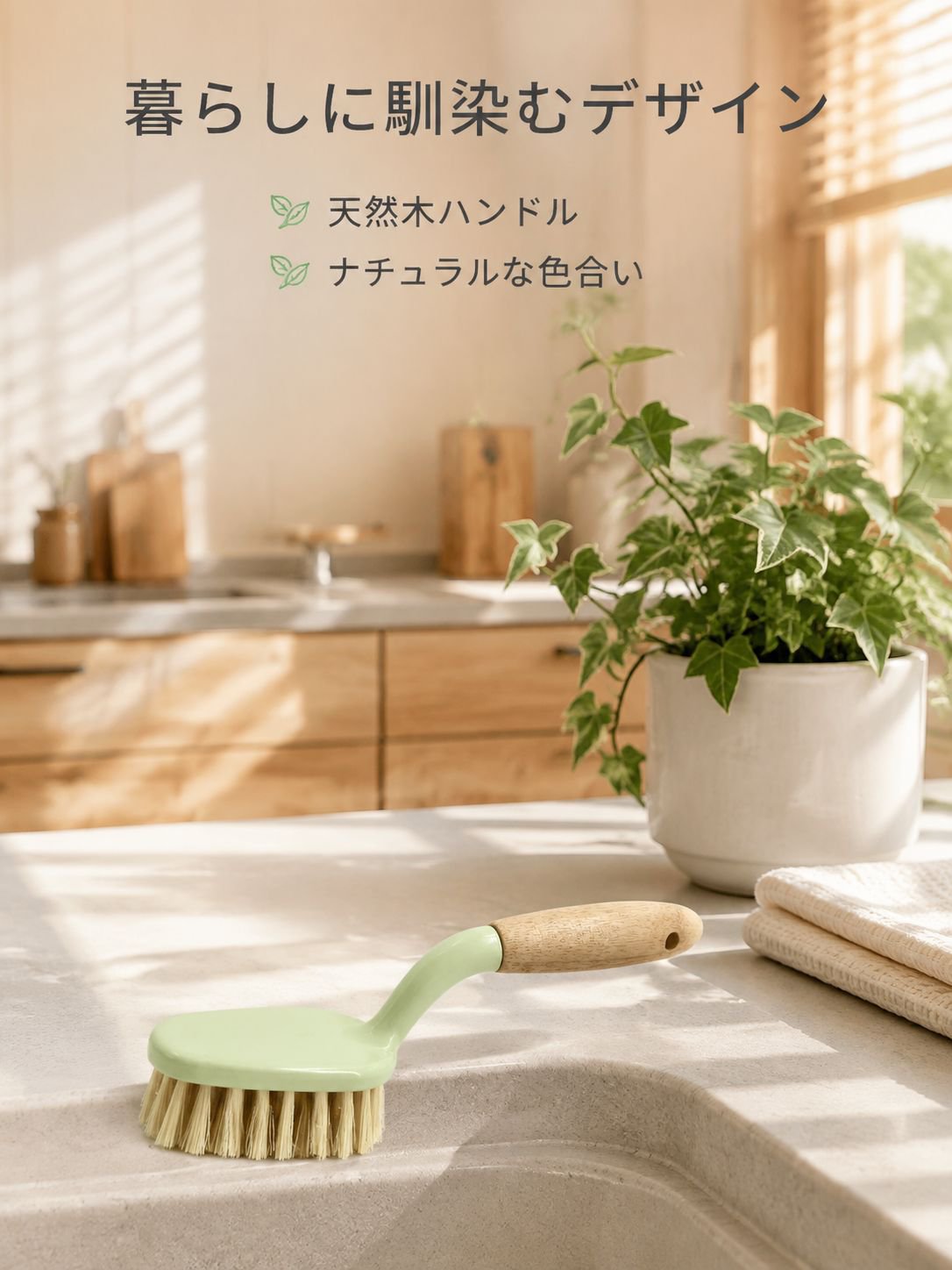 ハンドル付きクリーニングブラシ