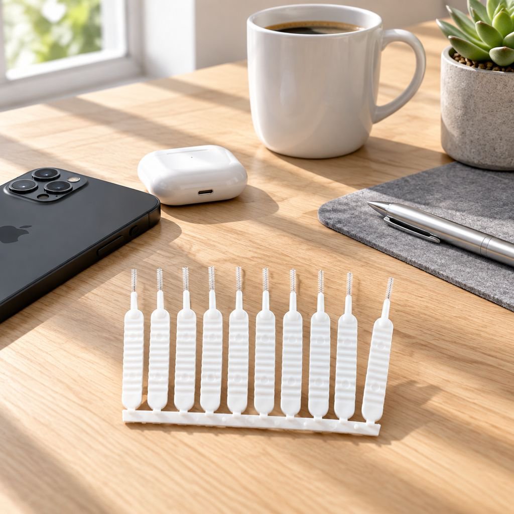 Hot Selling Mobile Phone Hole Cleaning Brush Charging Port Speaker Hole Dust Removal Small Brush Bru