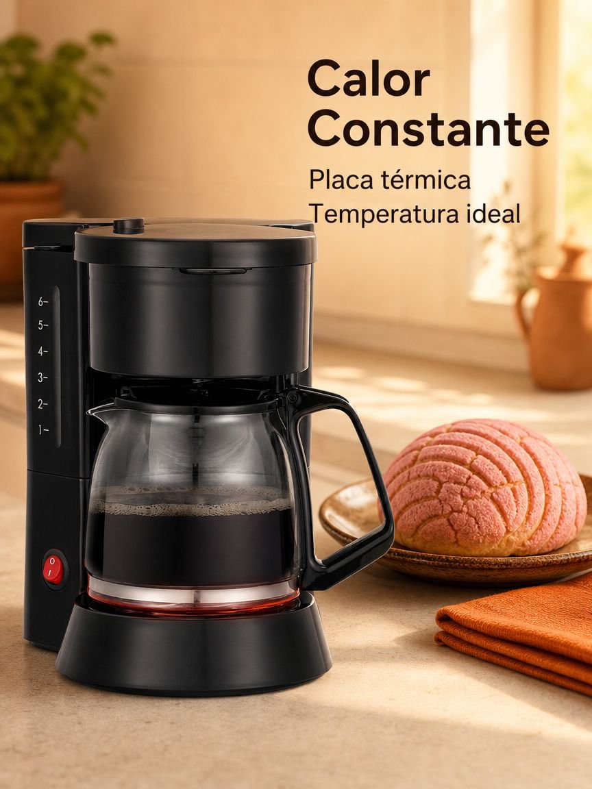 Cafetera de goteo americana doméstica de gran capacidad