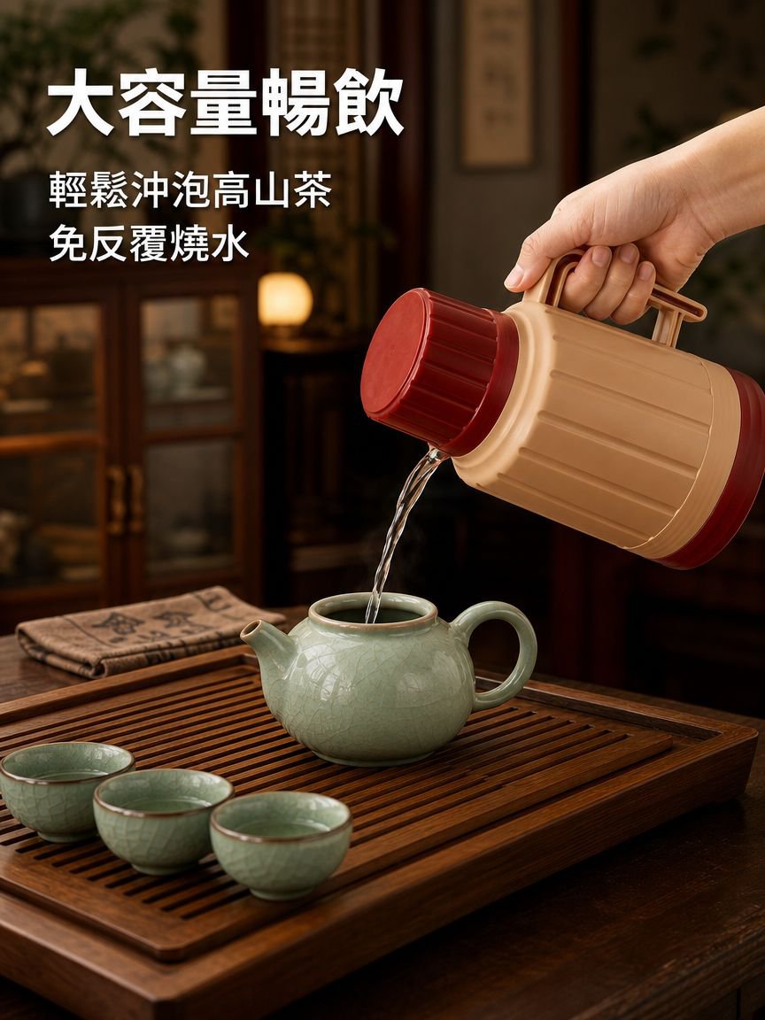 家用保溫熱儲水保溫壺