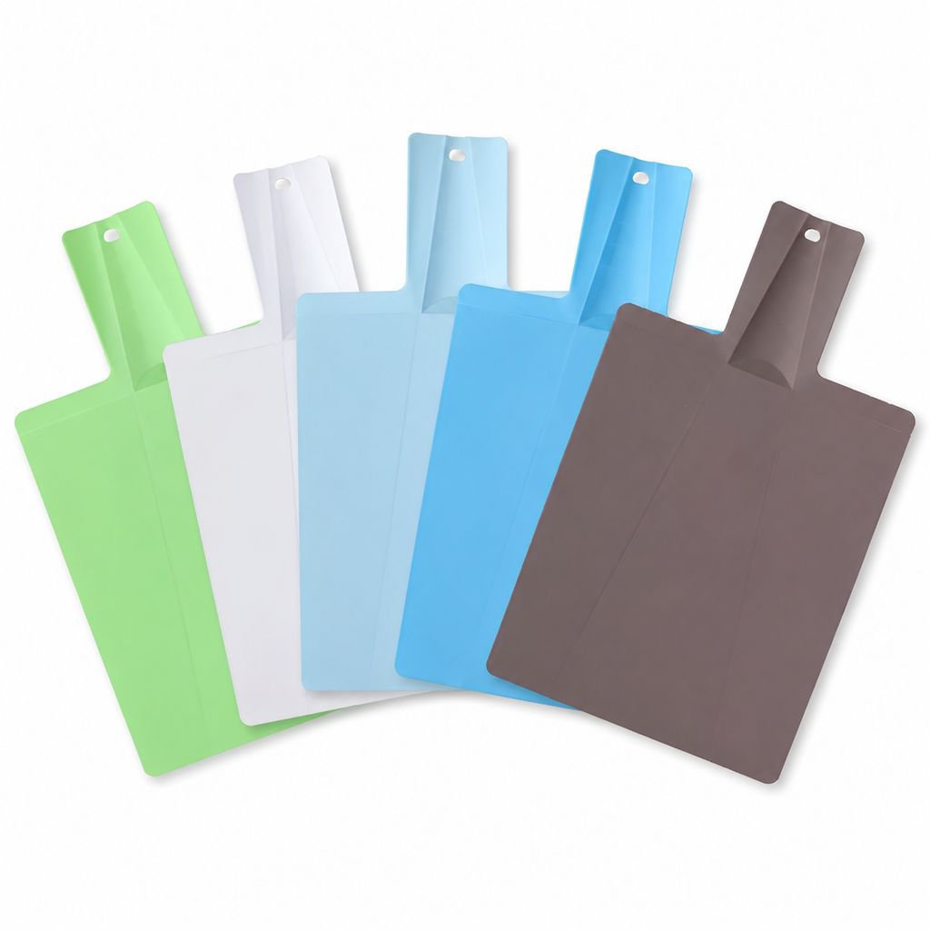 Multi-purpose Portable Folding Cutting Board, Double-sided Plastic Chopping Board