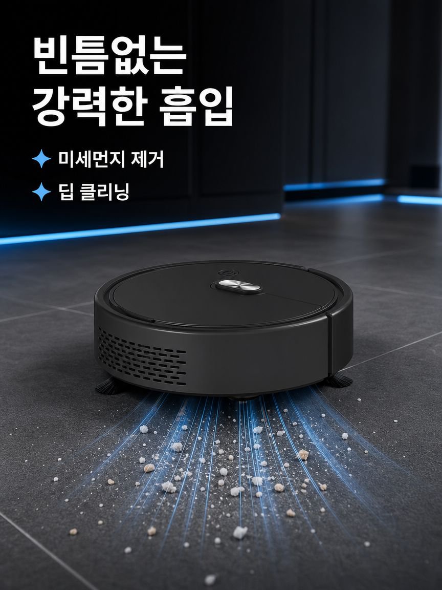 스마트 가정용 청소 로봇