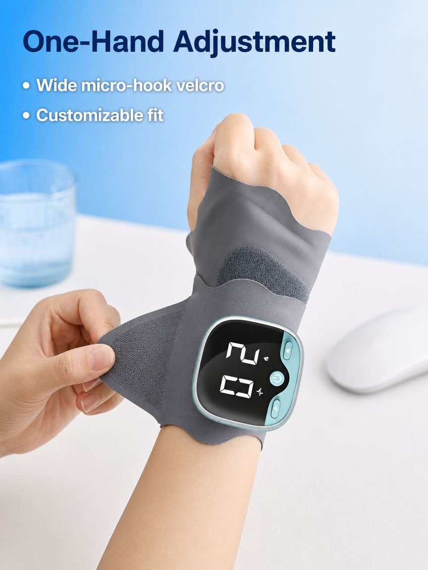 Smart Adjustable Wrist Massager