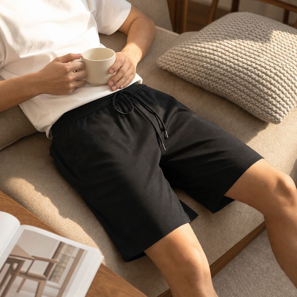 多用途で使えるストレッチショートパンツ男性用