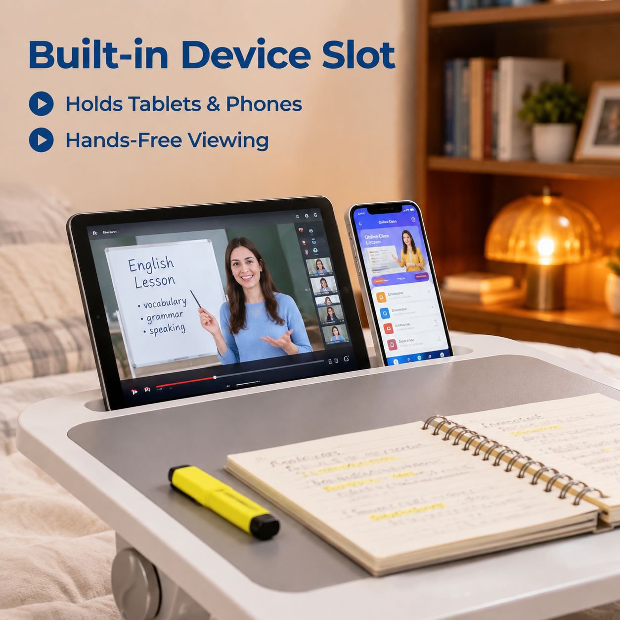 Foldable Bedside Table