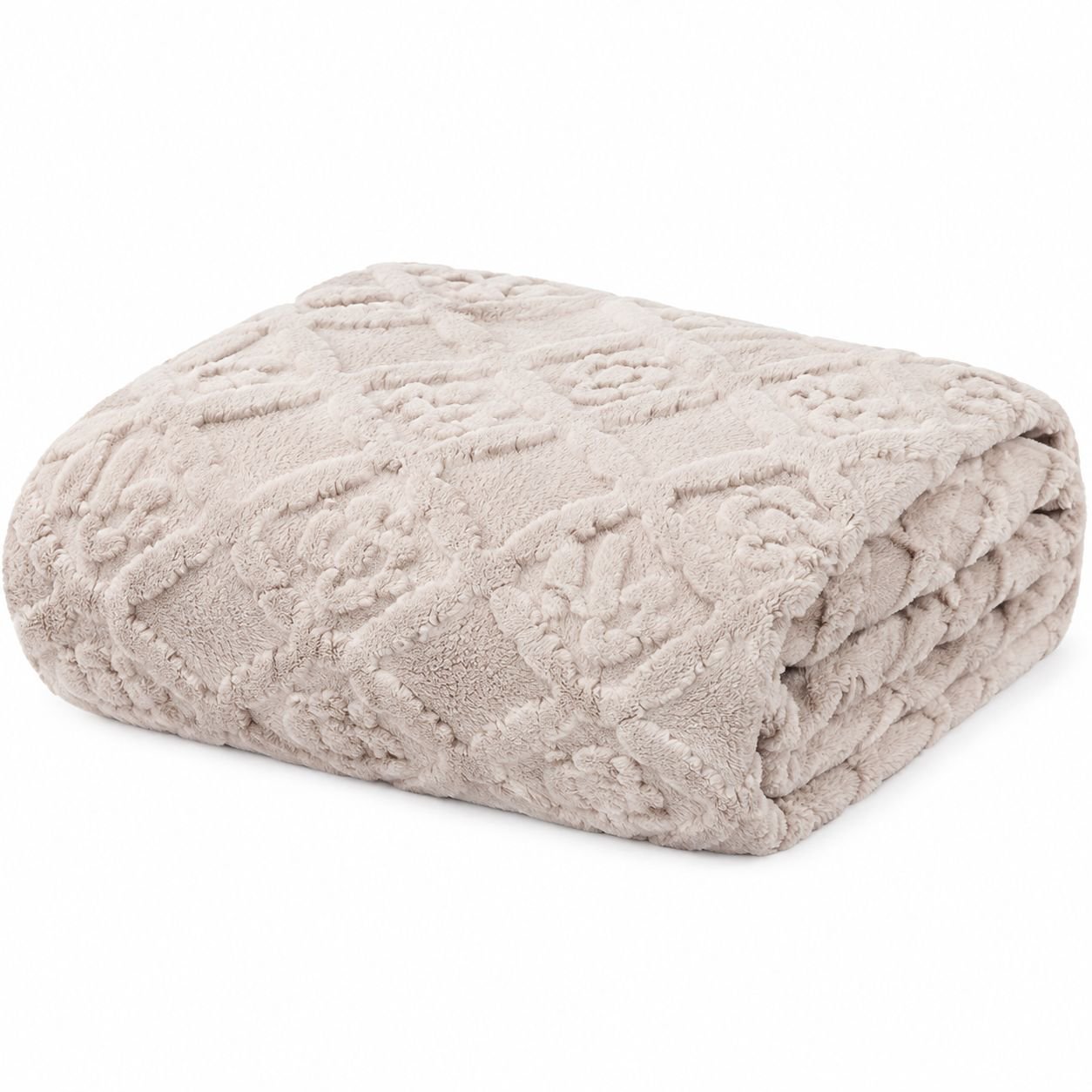 Velvet Thickened Coral Flannel Jacquard Blanket