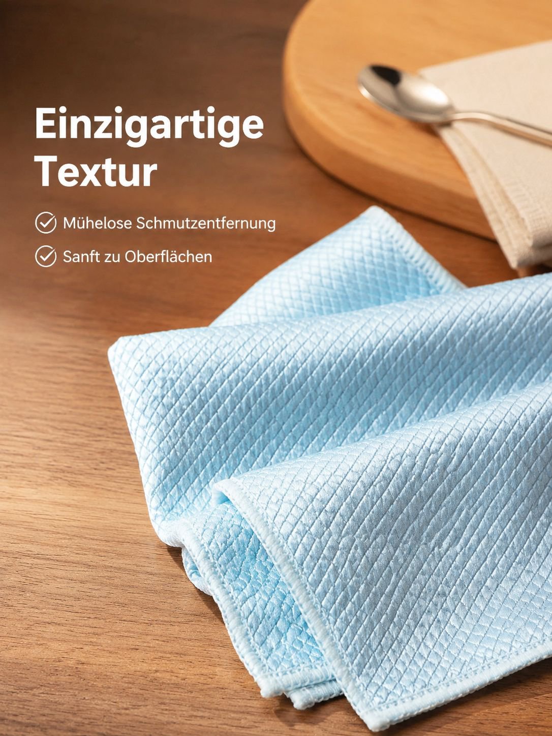 Fischschuppen-Muster saugfähiges Reinigungstuch