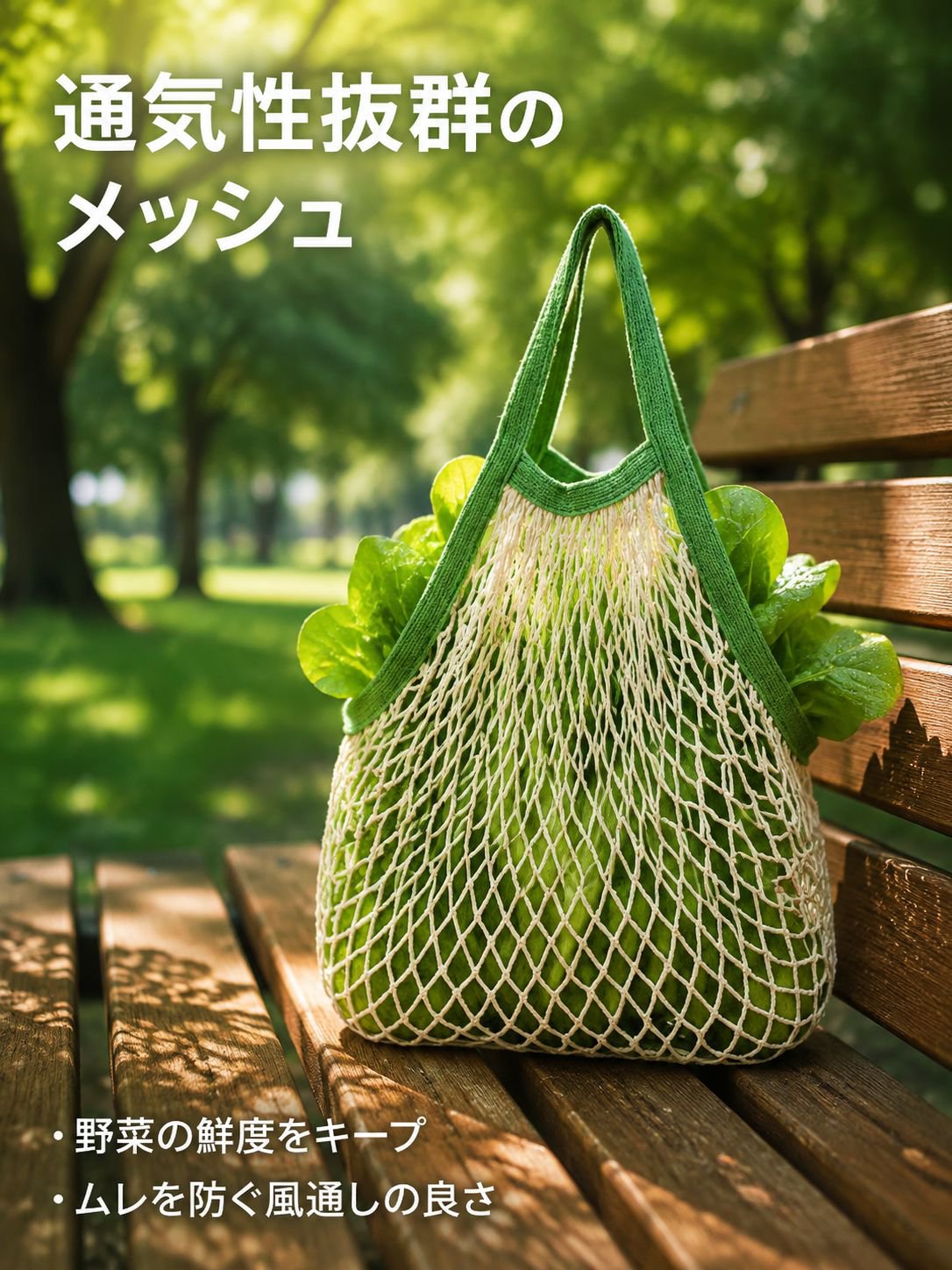 メッシュショッピングバッグ