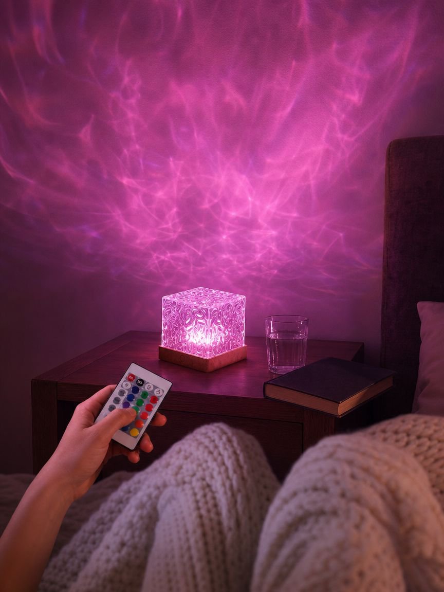 Elegant mood lighting with JMY-16 water ripple effect