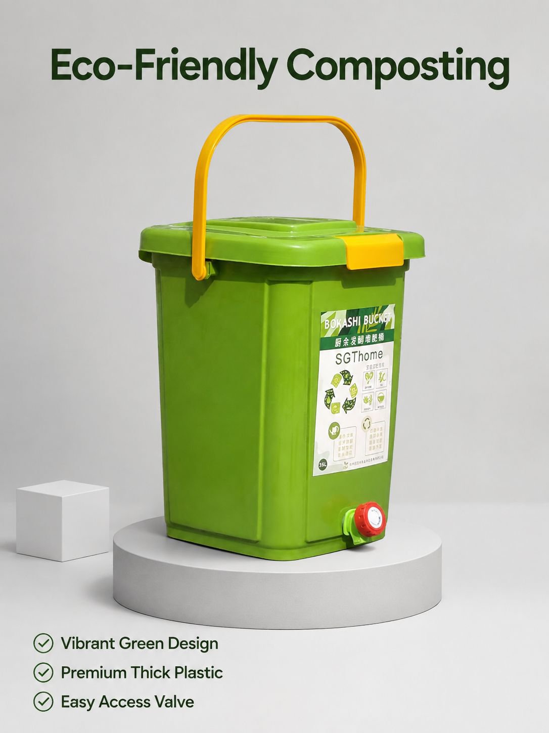 Kitchen waste composting bin, garbage fermentation bin, Pocasi composting box, manure storage bin, c