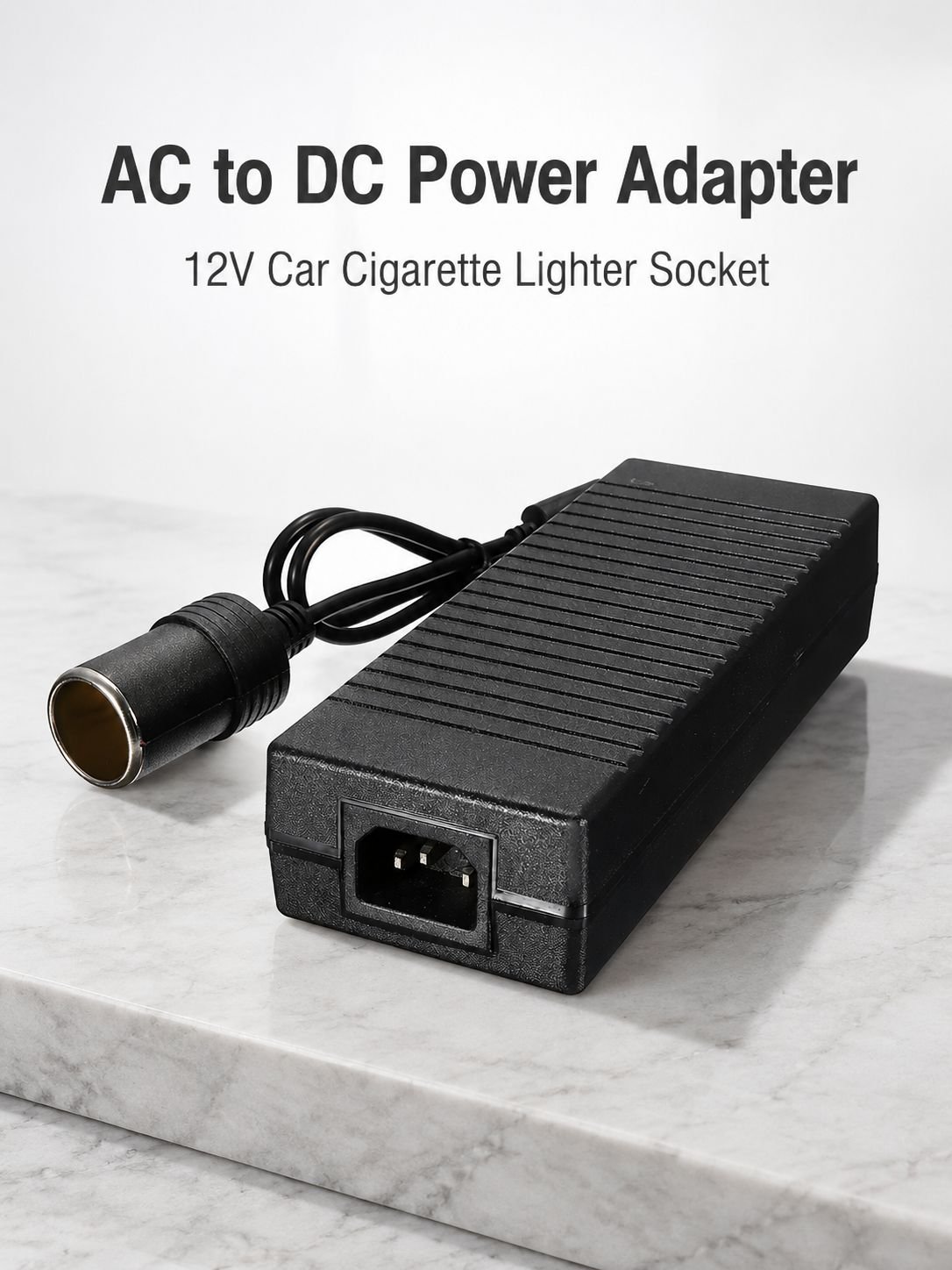 Japanese standard AC/DC converter adapter, 12V 15A 180W, suitable for household and vehicle use. Sup