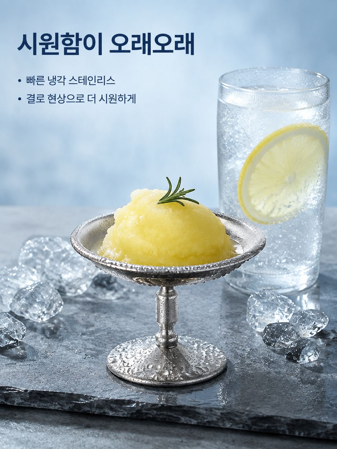 스테인리스 스틸 디저트 컵