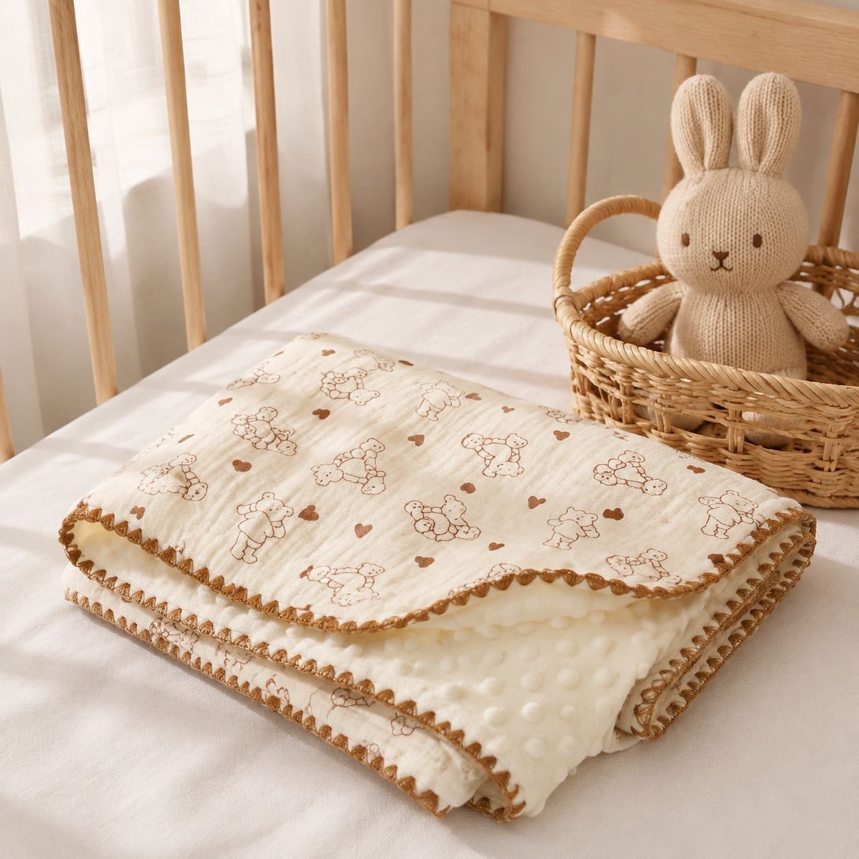 Baby Soft Gauze Blanket Absorbent Napping Blanket