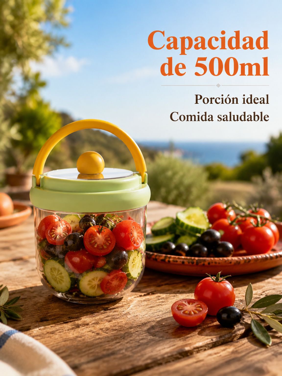 Taza de ensalada de frutas