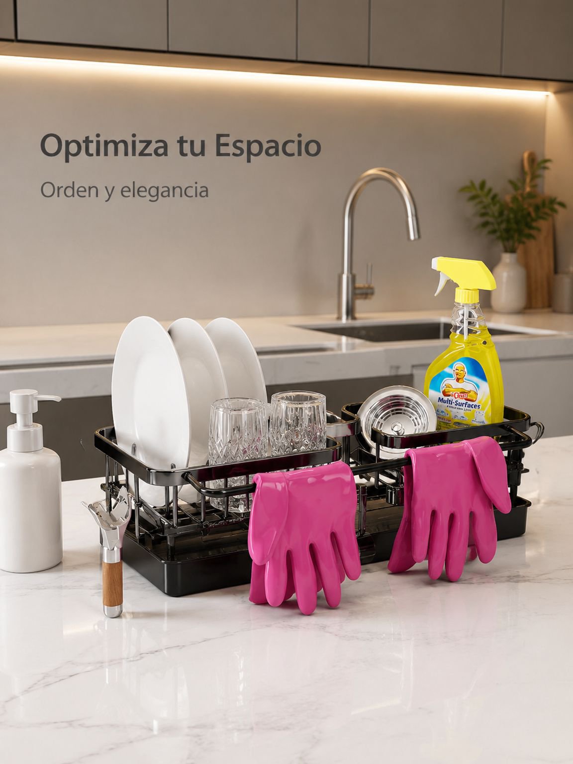Rejilla de desagüe del fregadero de la cocina