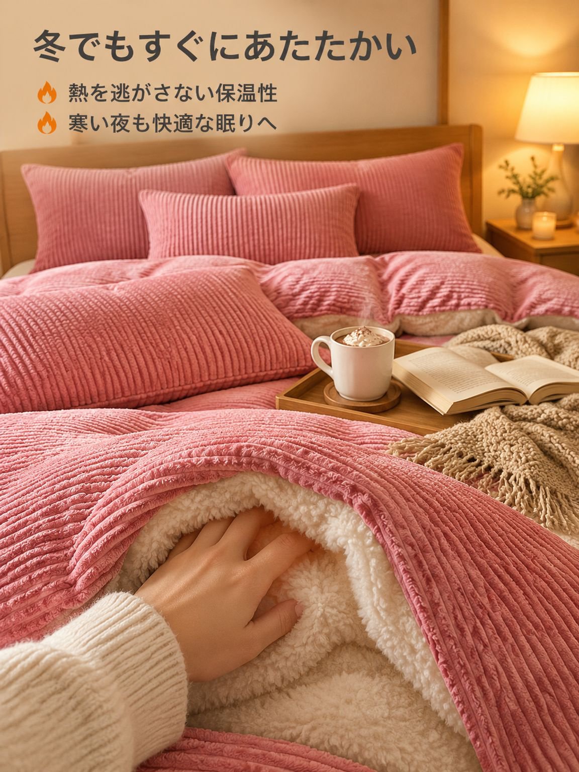 ミルクフランネル4点セット