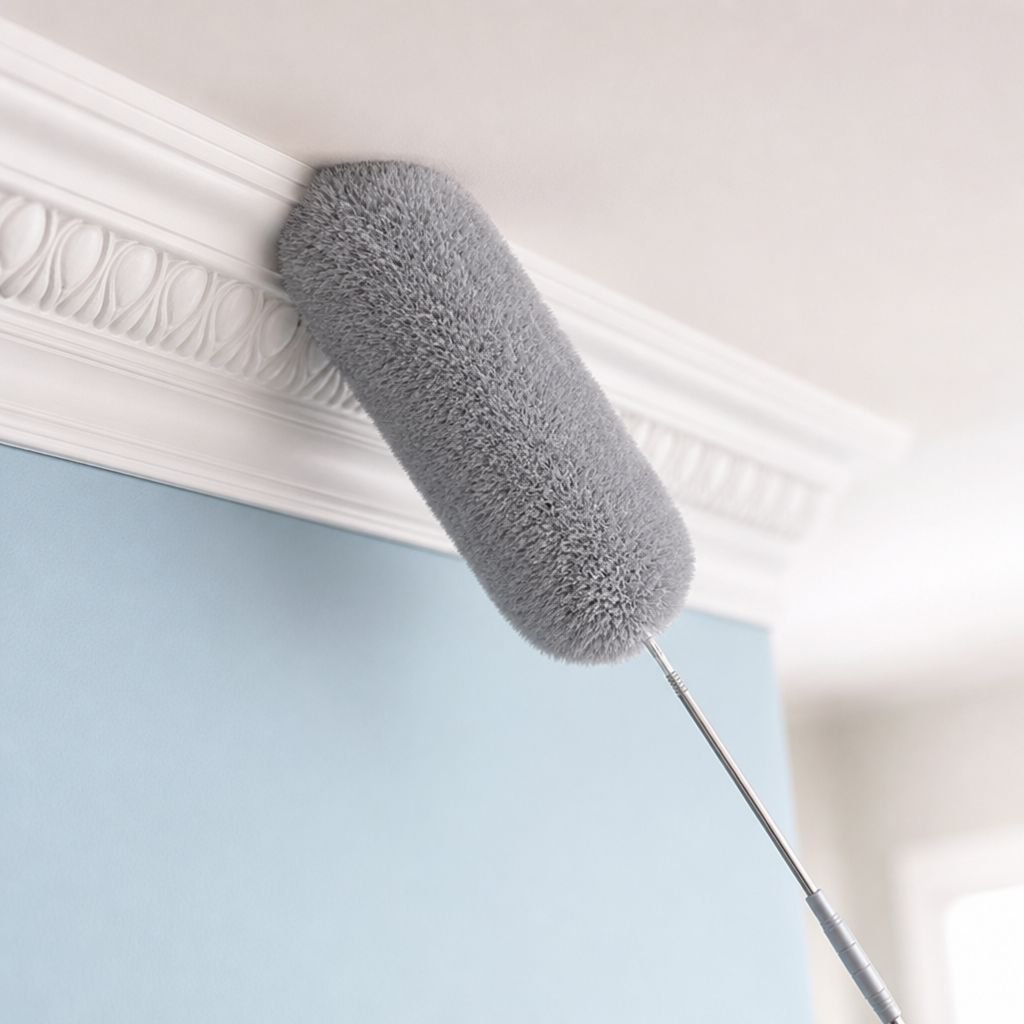 Telescopic Handle Feather Duster for Home Cleaning