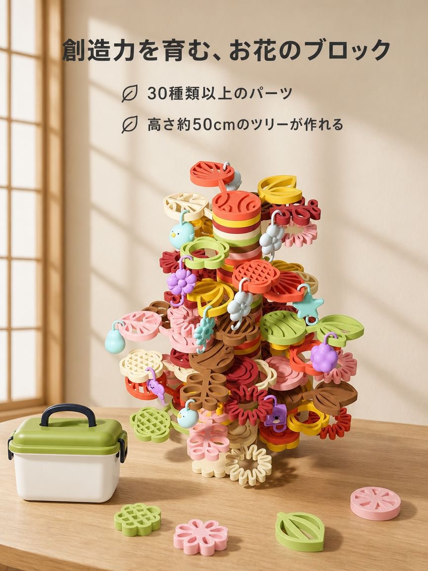 連結式積み木 子供のおもちゃ