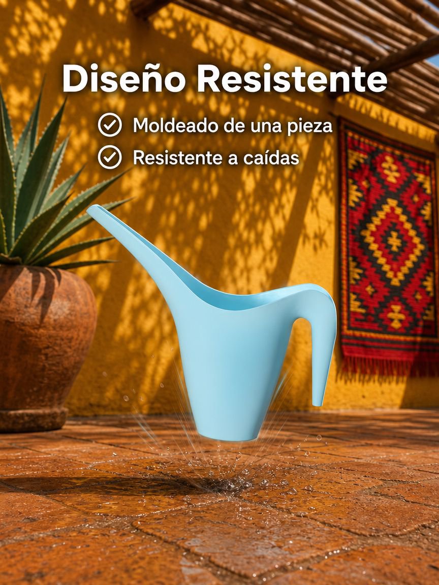 Regador de agua de boca larga