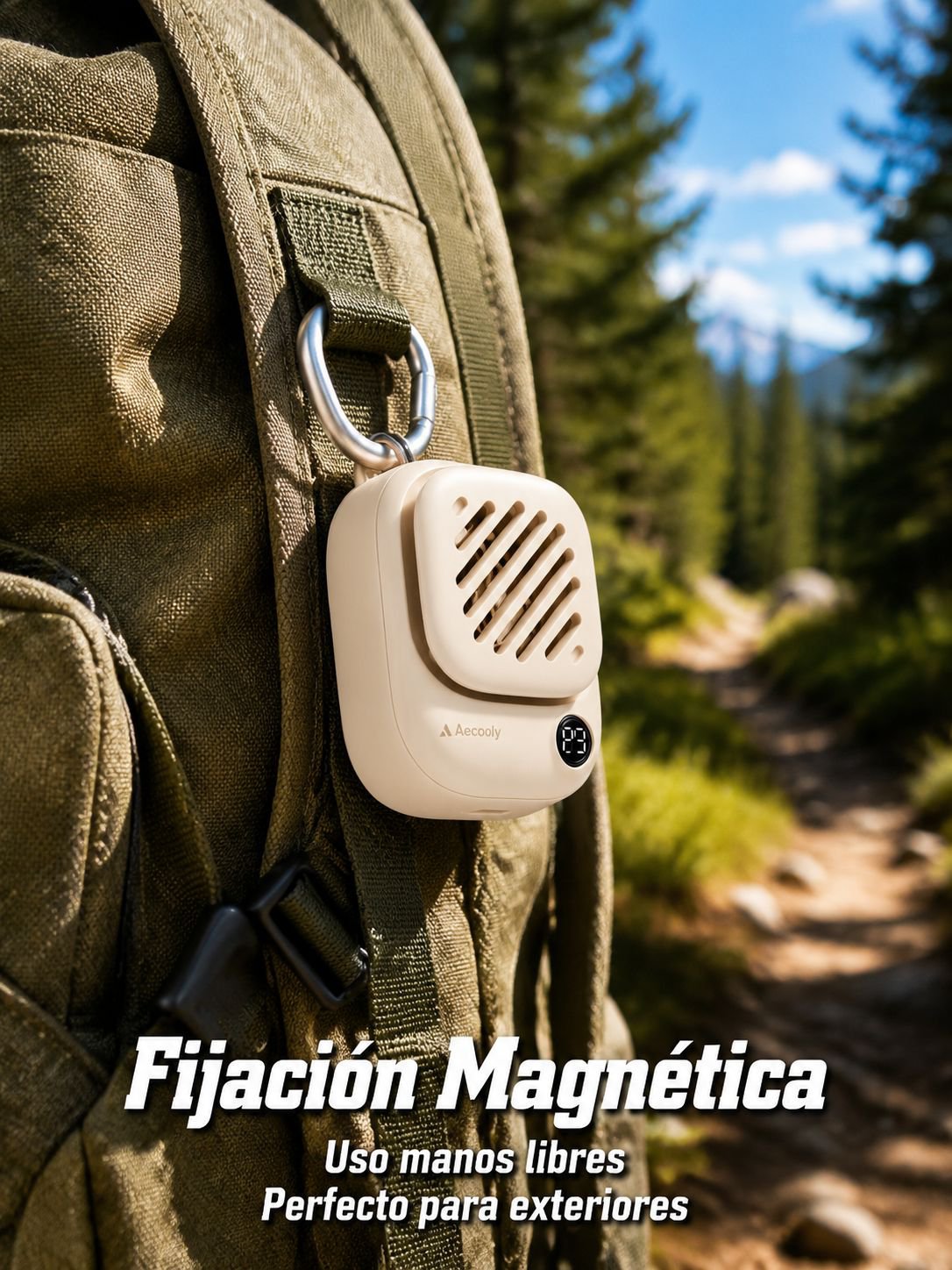 Mini ventilateur magnétique