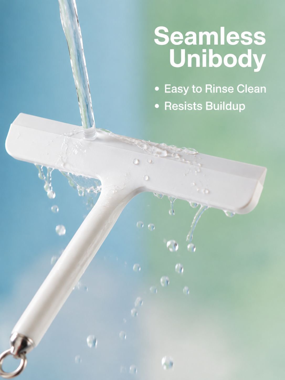 Household Water Squeegee Tool Plastic Glass Scraper