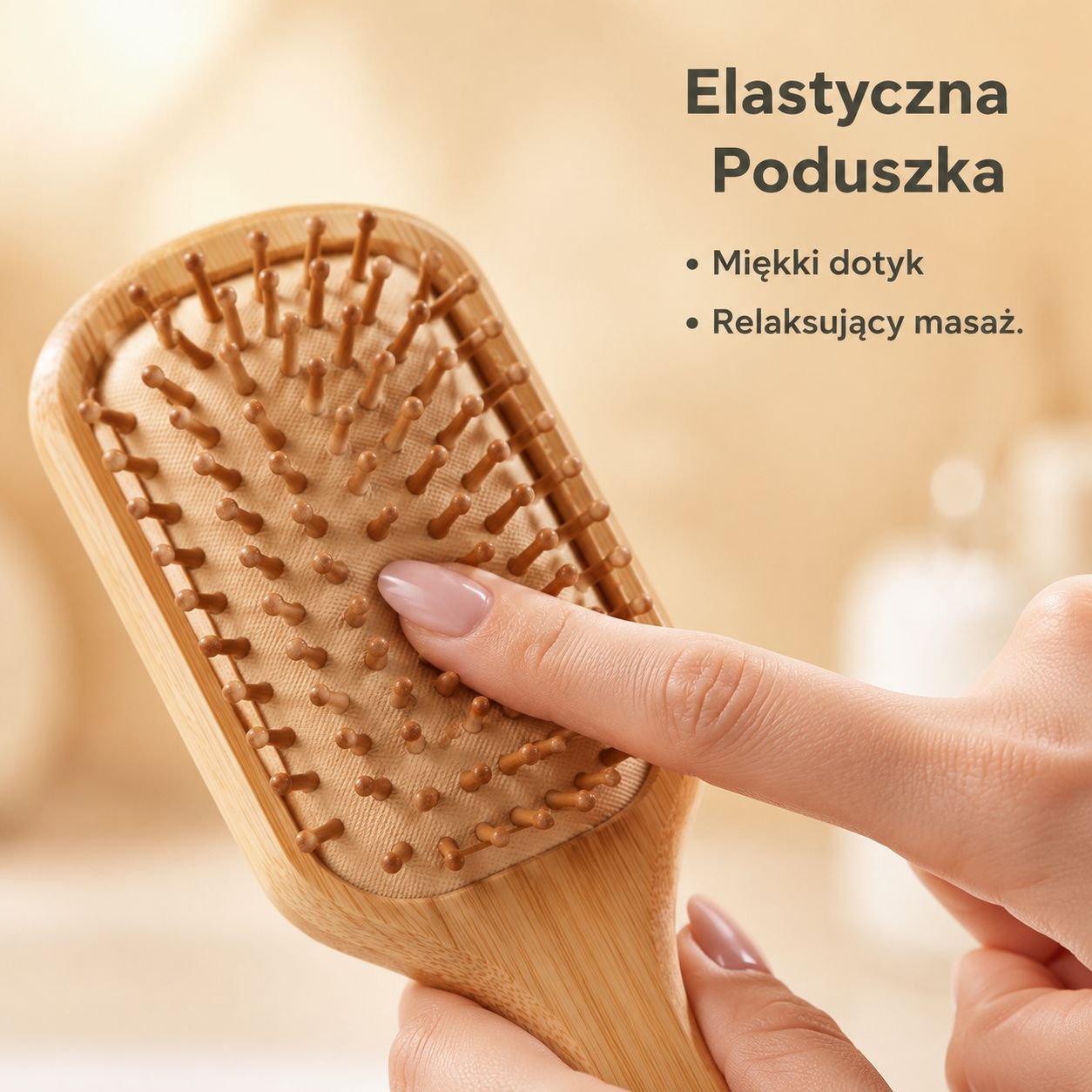 Grzebień do masażu głowy i stylizacji włosów do użytku domowego