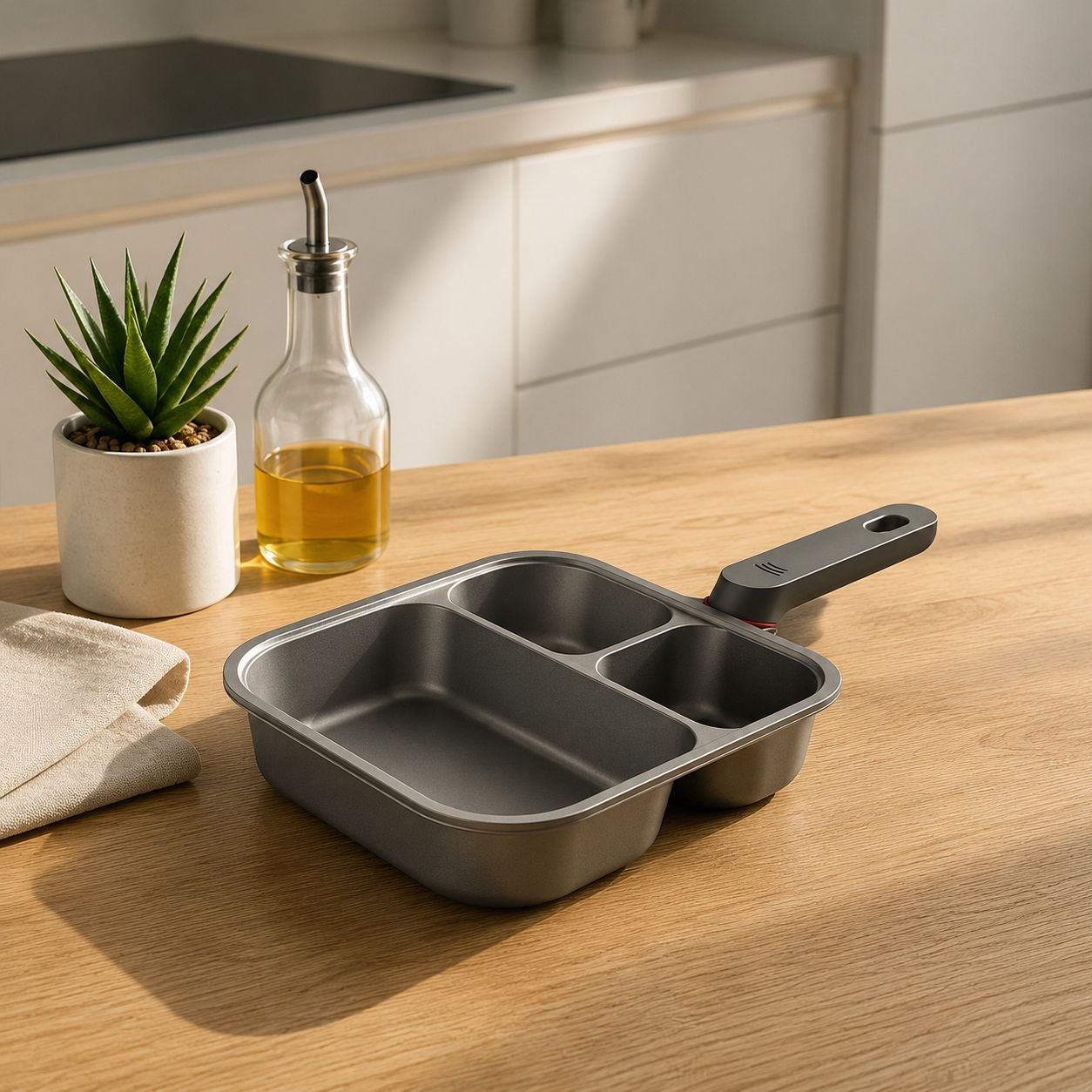 3-in-1 Frühstückskocher zum Braten von Eiern