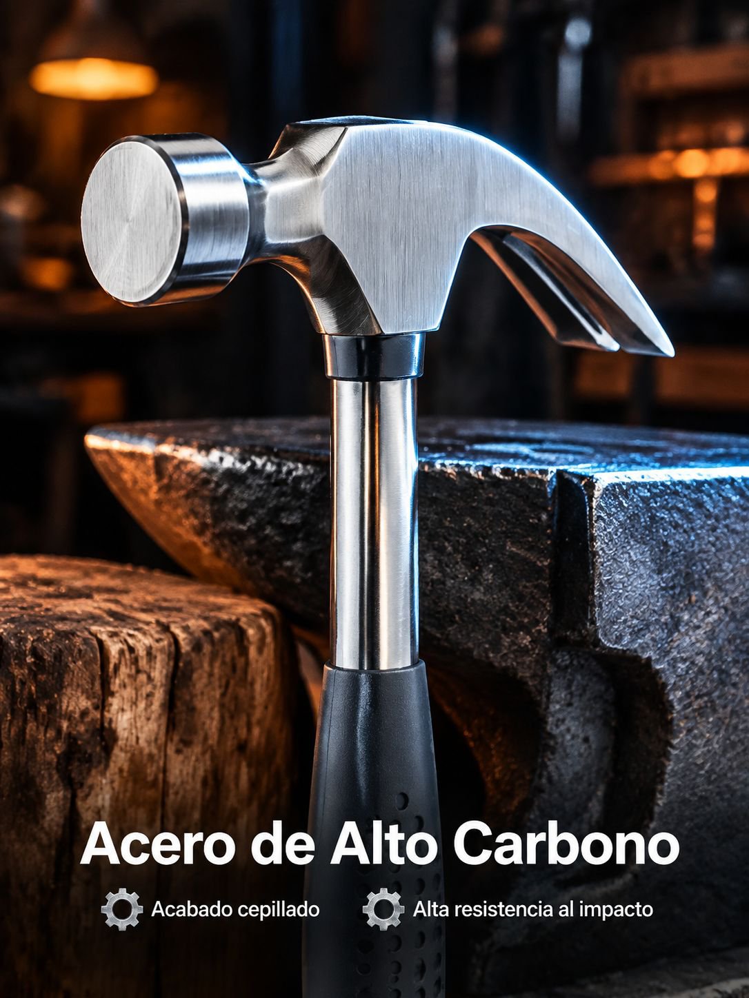 Martillo de garra de acero de alto carbono de grado industrial
