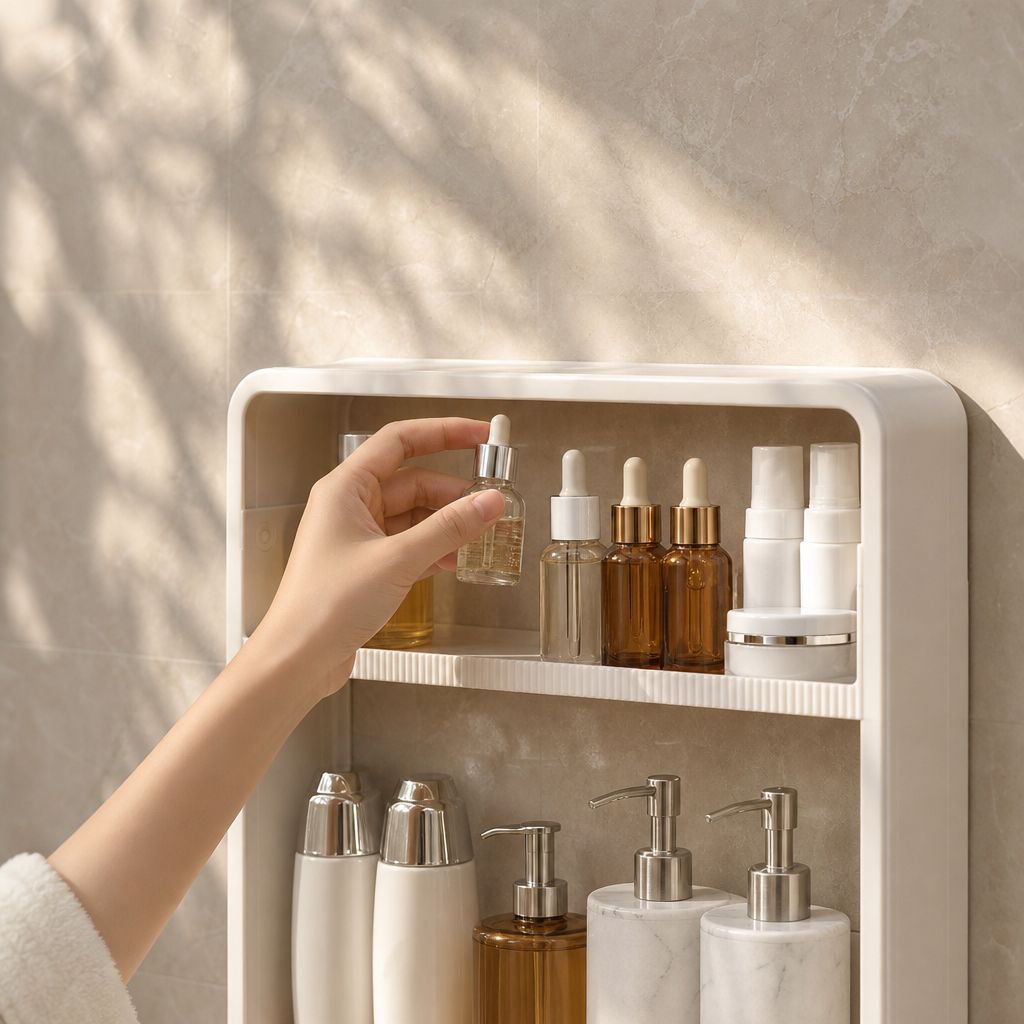 Organisation de fournitures de bureau sur le rangement combiné