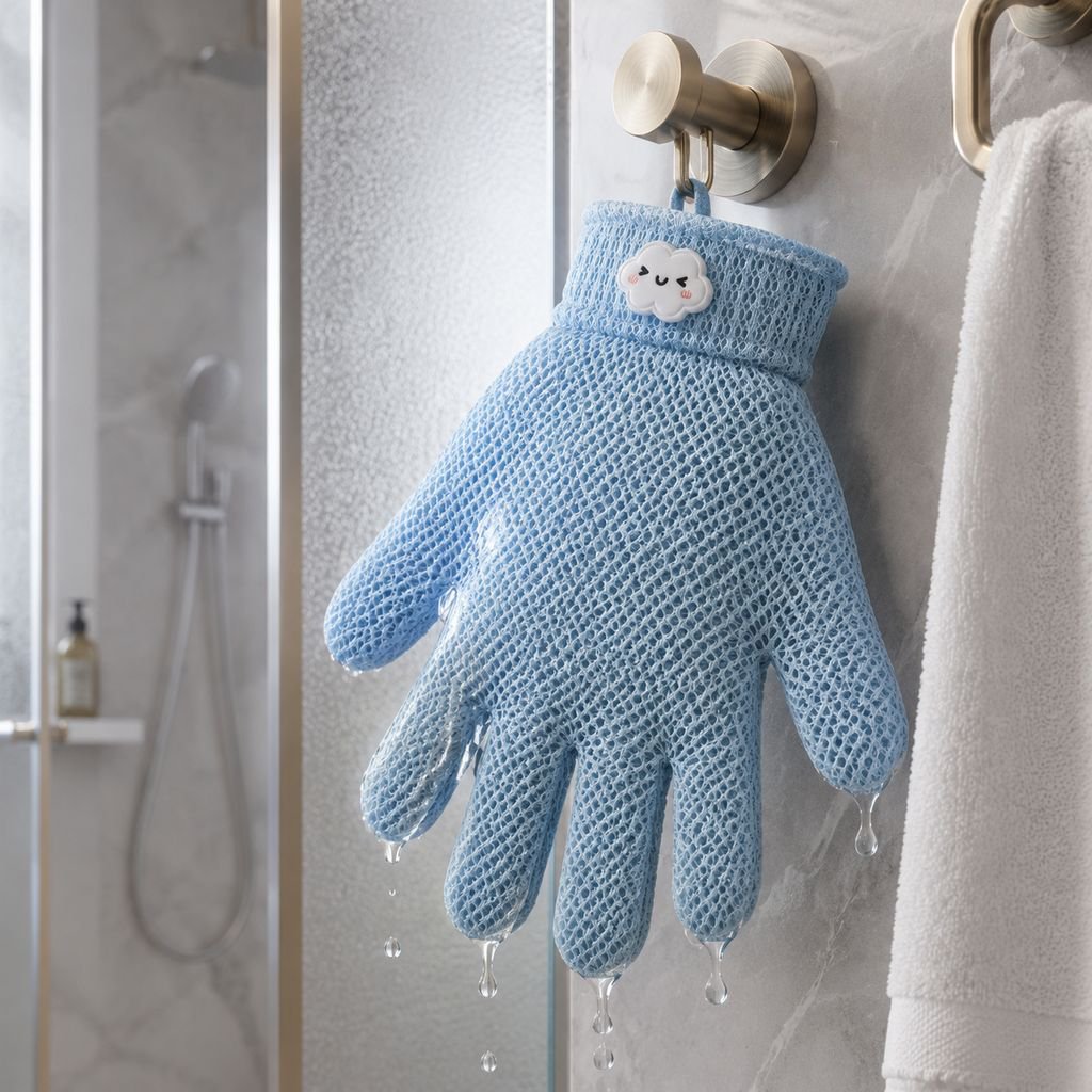 Cat petting gloves, cat hair removal brush, dog bathing