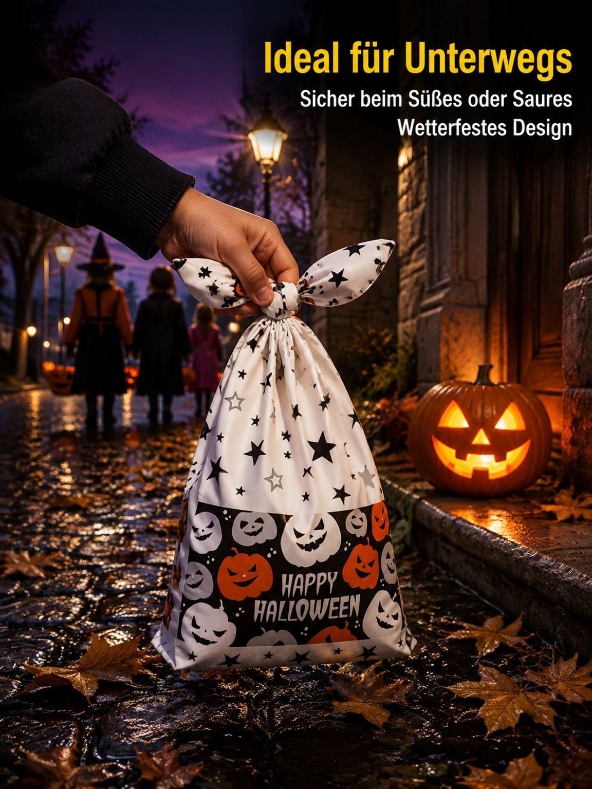 Robuste Halloween Goodie Bags – ideal für Mitbringsel